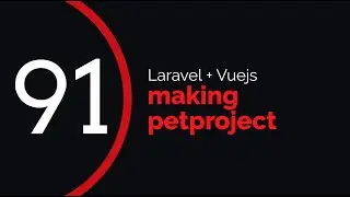 making petproject #91 (laravel + vuejs) | rehearsals filtration; user avatar