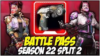 ¡Todo lo que sabemos del segundo BATTLE PASS de la ACTUAL temporada 22! | Apex Legends SHOCKWAVE