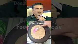 Food vs exercise health fitness