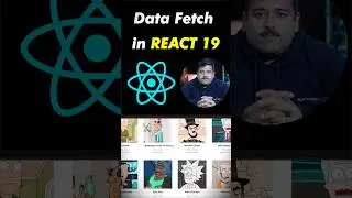 Learn Data Fetching in React JS  19 ⚛️| Tutorial 