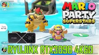 Mario Party Superstars / RTX 3090 4K ultra / SWITCH emulator for PC RYUJINX
