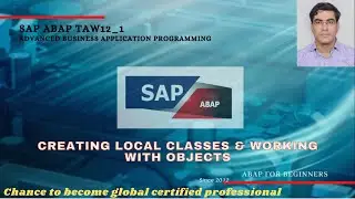 Creating Local Classes & Working with Objects (Practical Program)