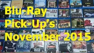 Blu Ray Pick Up's November 2015