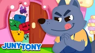 Malvaviscos y el Lobo Feroz | ¡No Abras la Puerta a Extraños! | JunyTony en español