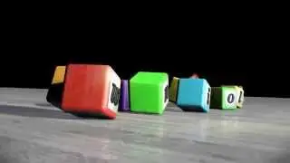 Wine is cool! | 3D cubes intro