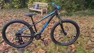 CUBE AIM black´n´blue Size XS Alu Hardtail 4K Video
