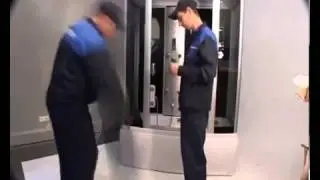Видео инструкция по монтажу душевой кабины ЧАСТЬ 3