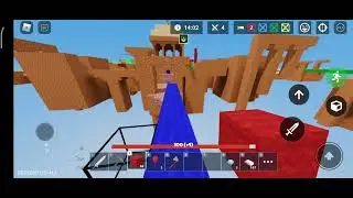 playing as sheep header. Roblox Bedwars.