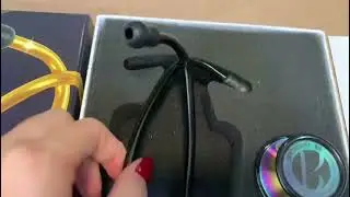 Estetoscópio Adulto e Pediátrico Duplo BIC Black Rainbow