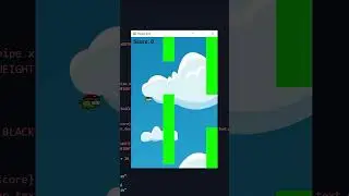 floppy bird game in python | #python