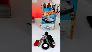 Probably the best dollar I ever spent at making my car keys look expensive 🤑 #porsche #hotwheels