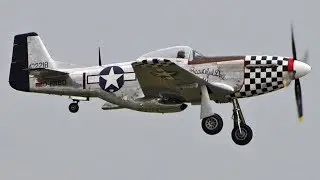 P-51D Mustang 'Big Beautiful Doll' flown by Rob Davies - Great Whistle Sound!