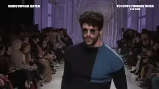 Christopher Bates Fall 2018 Collection Runway Show at Toronto Fashion Week