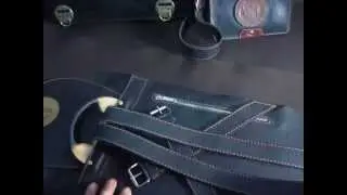 Пошив рюкзака из кожи.