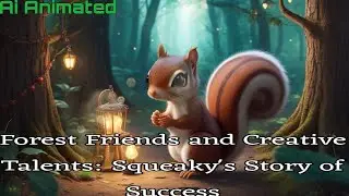 Forest Friends and Creative Talents: Squeaky's Story of Success.  #kods #family #friendshiptale