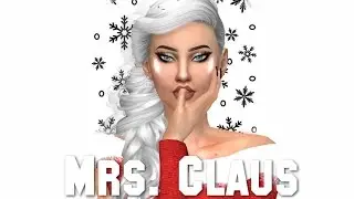 The Sims 4: 14 DAYS OF COLLABMAS | Day 14: Mrs. Claus Inspired + FULL CC LIST!
