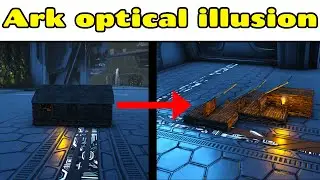 Optical illusion in Ark