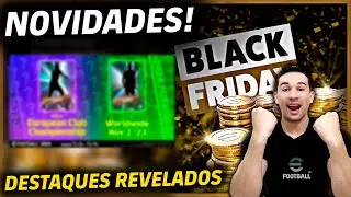 EXCLUSIVO! BLACK FRIDAY NO EFOOTBALL 2024 MOBILE? DESTAQUES DA SEMANA REVELADOS COM CHAMPIONS LEAGUE