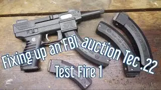 FBI Tec .22 Test Fire.