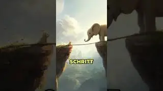 Eine Mutmach Story   Der Hase und der Elefant #motivation #story #kinder #mut