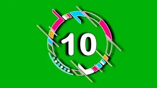 10 Second Timer || 10 Second Green Screen Timer || Empress Timer