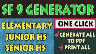 Free School Form 9 Generator