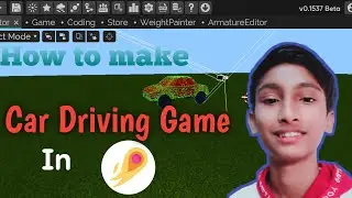 How to make Car driving game in its magic engine| Part- 1| It's magic engine tutorial
