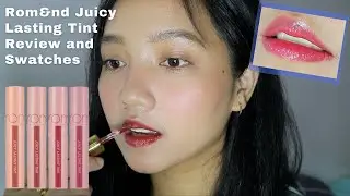 ROMAND Juicy Lasting Tint Swatch and Review