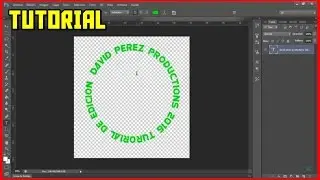 Texto en forma circular en Photoshop CS6  (Tutorial)