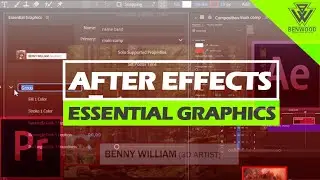 What Essential Graphics Does in - Adobe After Effects and Premiere Pro
