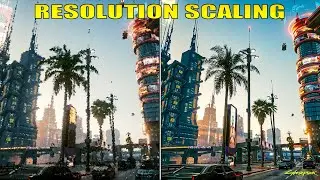 Cyberpunk 2077 | Resolution Scaling 50 vs 100 | Psycho Settings RTX 3060 Ti
