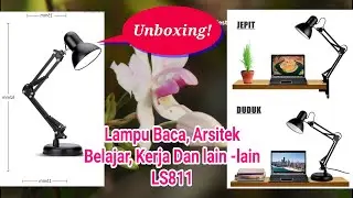Lampu Baca, Arsitek, Belajar, Kerja etc. Duduk/Jepit - LS811