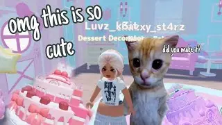 playing roblox with @ItsLivniix speed up (*¯︶¯*)