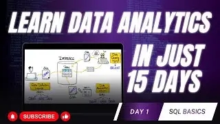 Day 1 | SQL Basics for Data Analytics | 15-Day Data Analytics Program