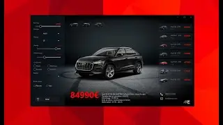 C# Modern Flat UI - CAR SHOP ui Design - Visual Studio Winform Dashboard App GUNA