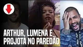 5º paredão: Arthur, Lumena e Projota se enfrentam