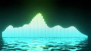Audio viz (Sun goes down)