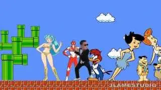 PSY GENTLEMAN MARIO BROS 8BIT PARODY(젠틀맨 패러디)