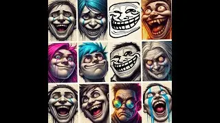 Troll Face Meme Green Screen