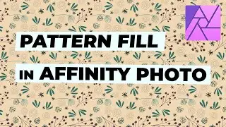 How to Create a Pattern Fill in Affinity Photo
