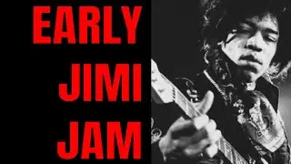 Legendary Jimi Hendrix Rock Jam | Guitar Backing Track (D Minor)