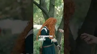 Unterwegs auf der #connichi2023 🏹 #wiesbaden #cosplay #cosplayshooting #merida #meridacosplay