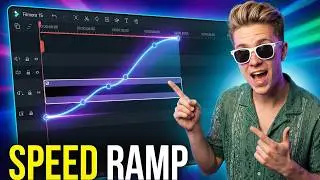 Speed Ramping in Filmora 15 (Smooth Slow to Fast)