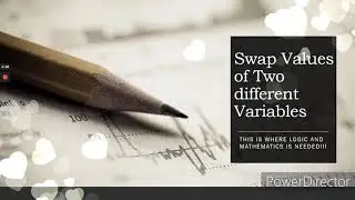 Swapping Values of Two Different Variables in Python - Logic#1