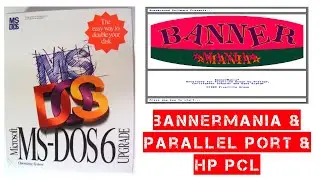 MS-DOS: Let's talk about parallel port, HP PCL and Bannermania output to PDF