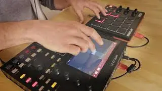 Akai Mpc One + Mpd218,  Live Jam Creating a Song, Hip-Hop Boom Bap Soul Lofi Finger Drumming