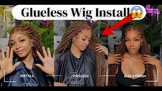 Glueless Braided Wig Installation | Step by step Beginner friendly Tutorial