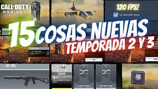SUBLIME! TRAIGO 15 COSAS NUEVAS! Temporada 2 y 3 | COD Mobile | NUEVA FASE BETA CON SORPRESAS!