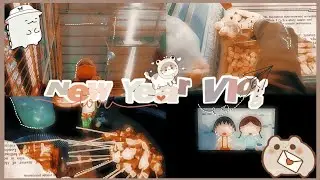 🎉New Year Vlog🌟Bakar - bakar🍢(ASMR) Refill refrigerator with frozen food🌭 etc 🤪Ft Siti Aqiilah🛍️