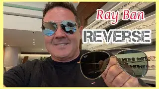 Ray Ban Reverse 0101 Seis Variações Cores e Tamanhos 59mm e 60mm #verbim #rayban